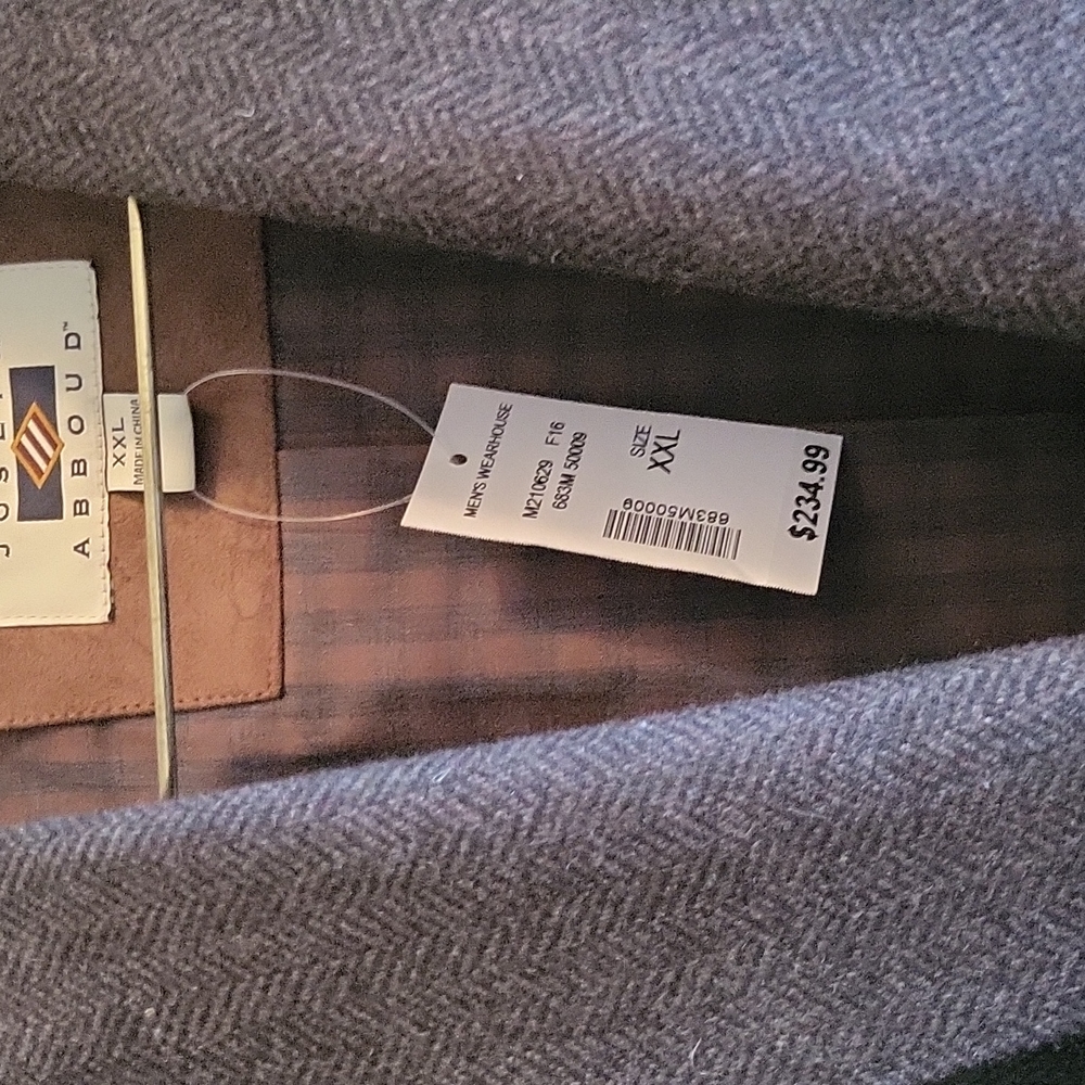 Brown Treed Sports Coat - Picture 4 of 4